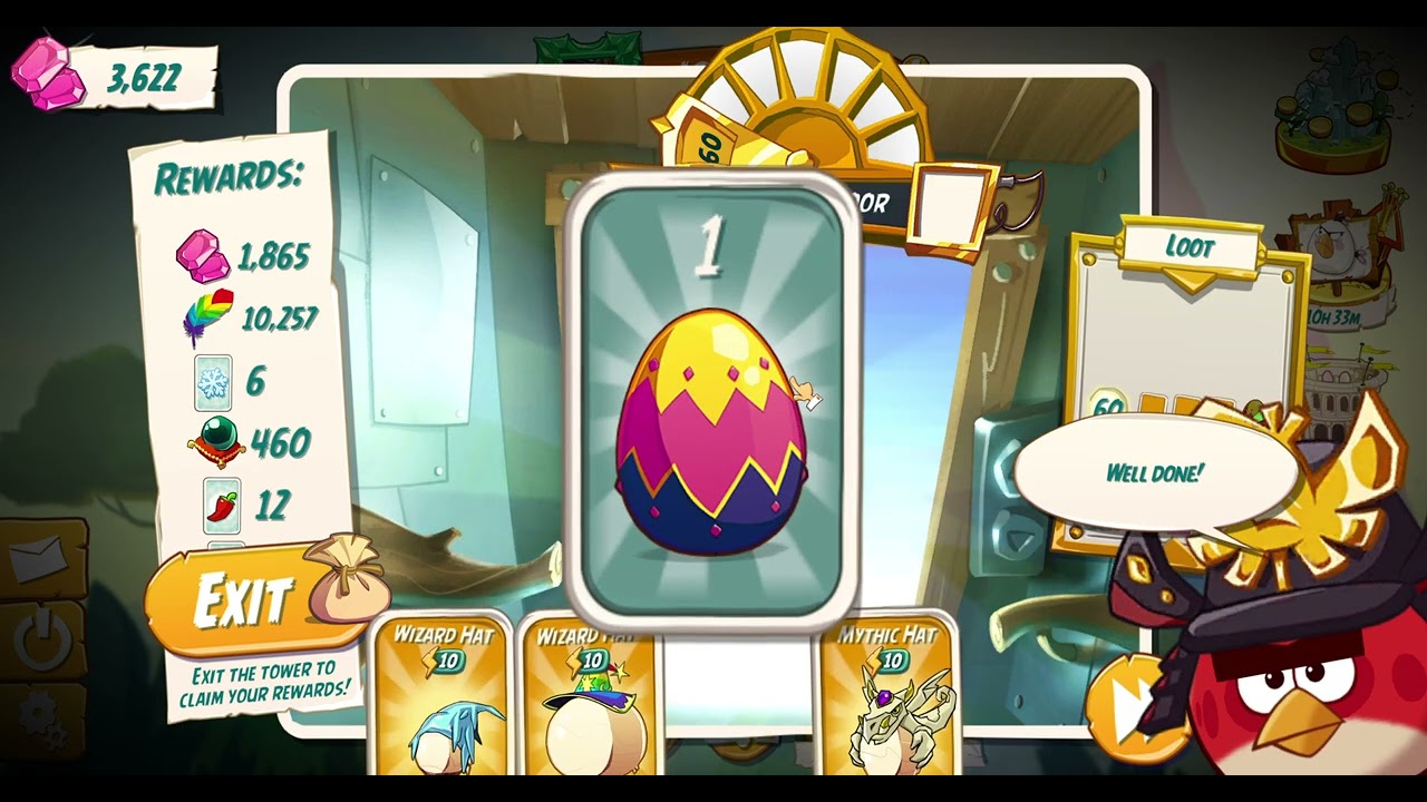 20221110 Last part of floor 60 TOF run/jackpot egg (Wayback AB2 WIN)