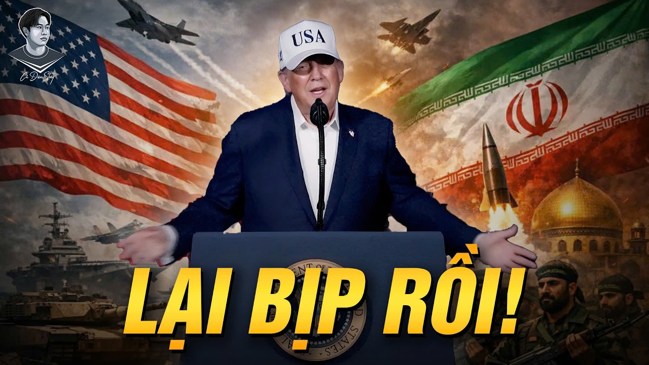 MẼO XÀ NÃ TRÚNG MÁY BAY…HÌNH NỘM IRAN - TRUMP NÓI DỐI BAO NHIÊU TRONG CUỘC CHIẾN?