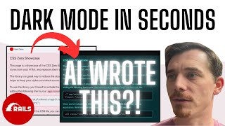 Rails Theme Generator: AI Creates MIND BLOWING Dark/Light Modes in Seconds! 🎨