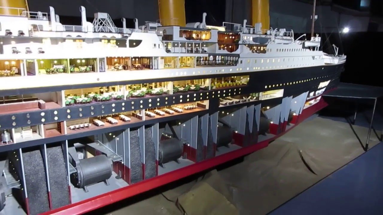 Titanic - The reconstruction. The world's largest scale ...