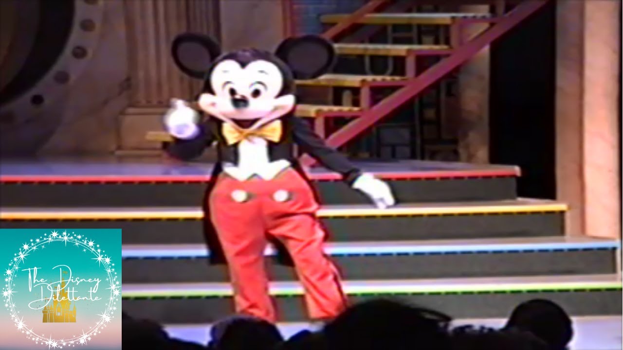 Disney Mickeys Magical TV World Show 1990 Mickey Minnie Chip Dale Gadget Gummi Bears DuckTales