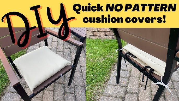 DIY Chair Cushion - How To Make A Chair Cushion [VIDEO] ⋆ Hello