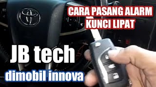 TUTORIAL ON HOW TO PRACTICALLY INSTALL A JB TECH FOLDING KEY MODEL ALARM IN AN INNOVA CAR screenshot 5