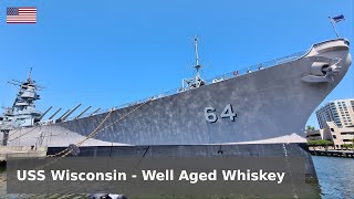 USS Wisconsin - Give way to oncoming battleships!