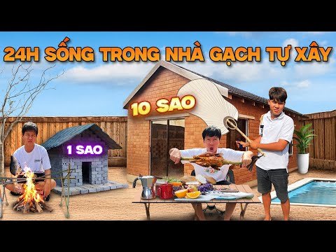 24h Cắm Trại Làm Nhà Bằng Gạch