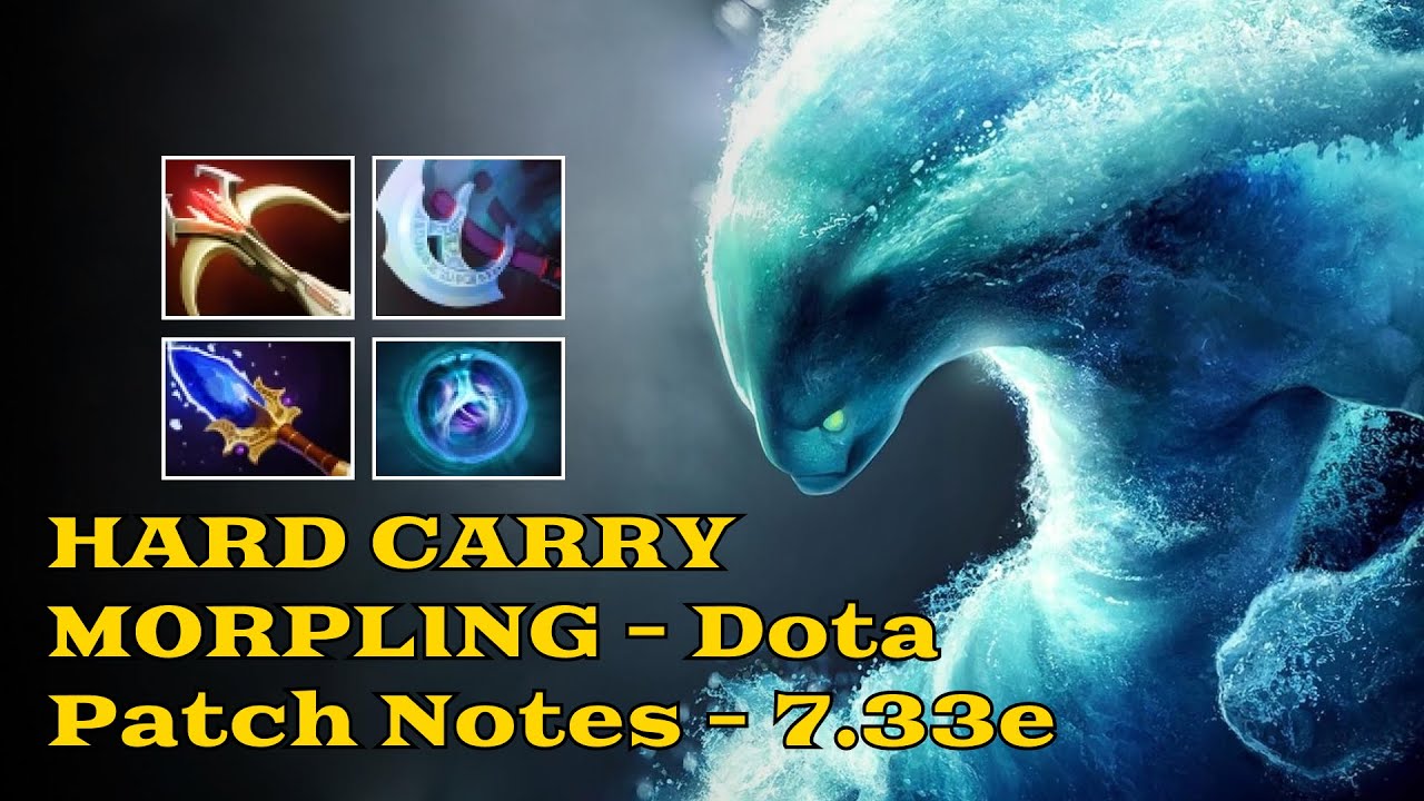 How to Play Morphling - 7.33e Morph Dota 2 - YouTube