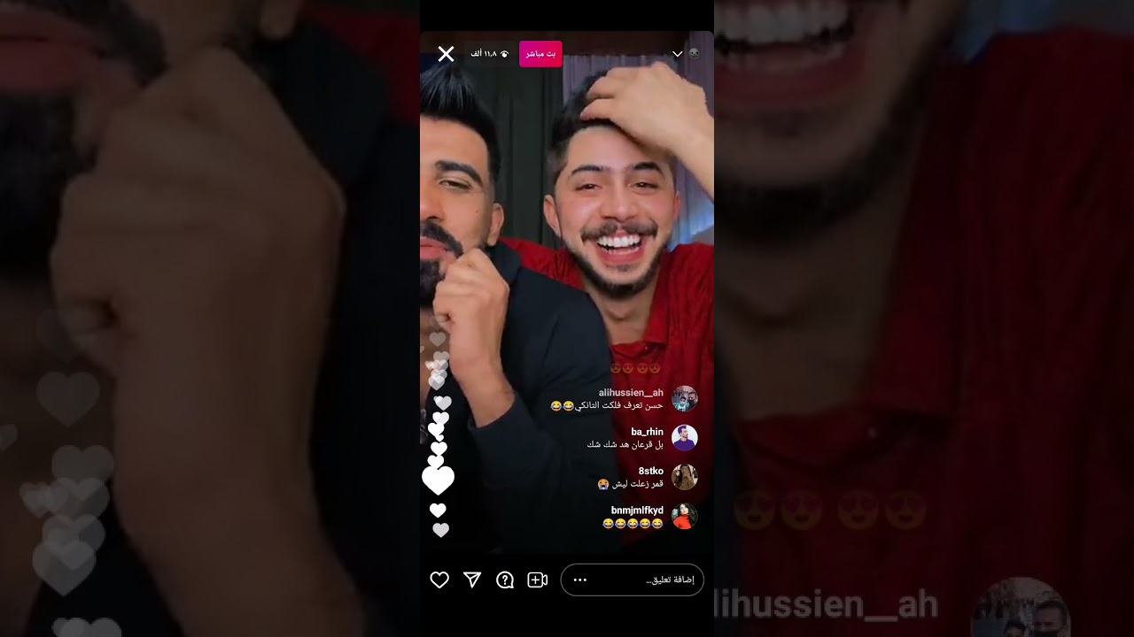 بث #عباس الشيباني وهدى سمت الكلب على عباس  😂😂😂😂