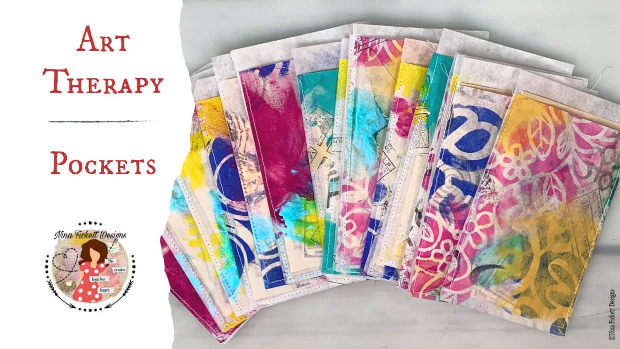 Art Therapy Pockets Mixed Media YouTube