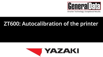 ZT600: Auto Calibration of the Printer