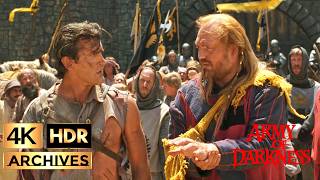 Army Of Darkness |4K-HDR| Ash meets Duke Henry | Iconic Ash Moments (1992)