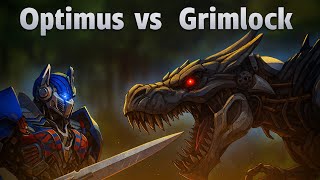 Optimus Prime vs Grimlock DC2 Animation