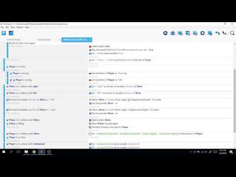 [GDevelop 5] "Side-scroller" Camera Work