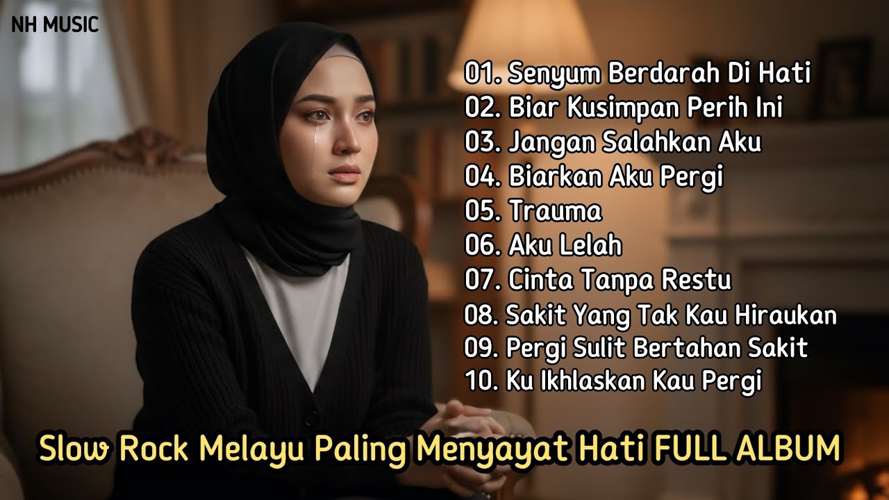 ALBUM SLOW ROCK MELAYU PALING SEDIH MENYAYAT HATI = NH MUSIC 