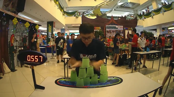 Individual 3-6-3 Sport Stacking World Record 1.658 (Chan Keng Ian)