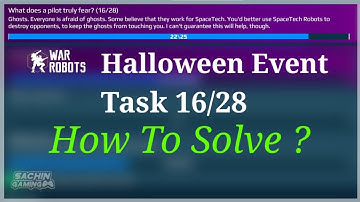 Halloween Event Task 16/28 : Icarus Horror Show Task 16 || WAR ROBOTS
