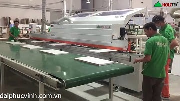 MÁY DÁN CẠNH TỰ ĐỘNG FULL CHỨC NĂNG  PRO -700A kết hợp băng tải giá tốt nhất Tp.HCM