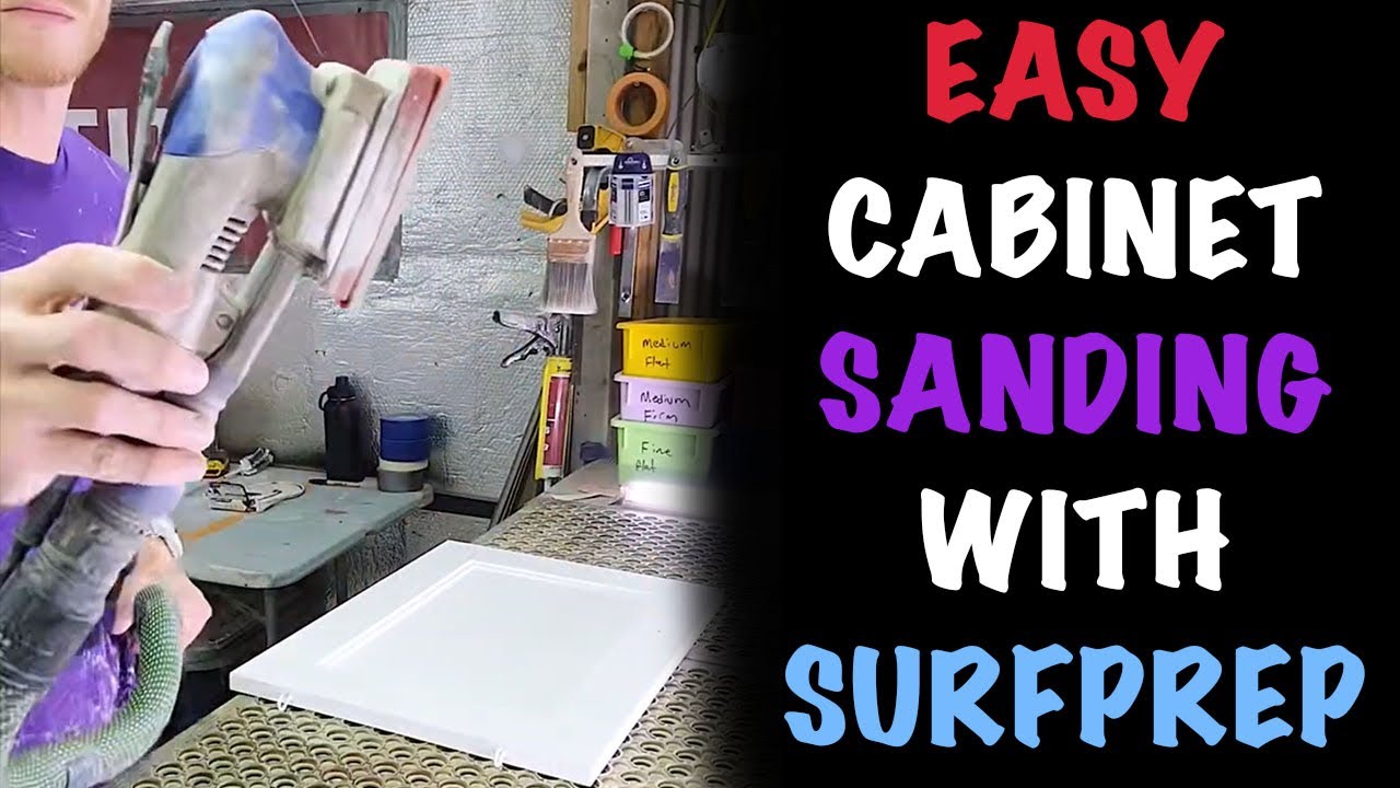 How To Easily Sand Doors With SurfPrepSanding YouTube