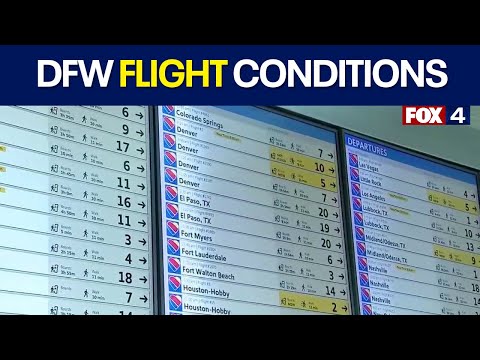 Flight conditions at Love Field, DFW