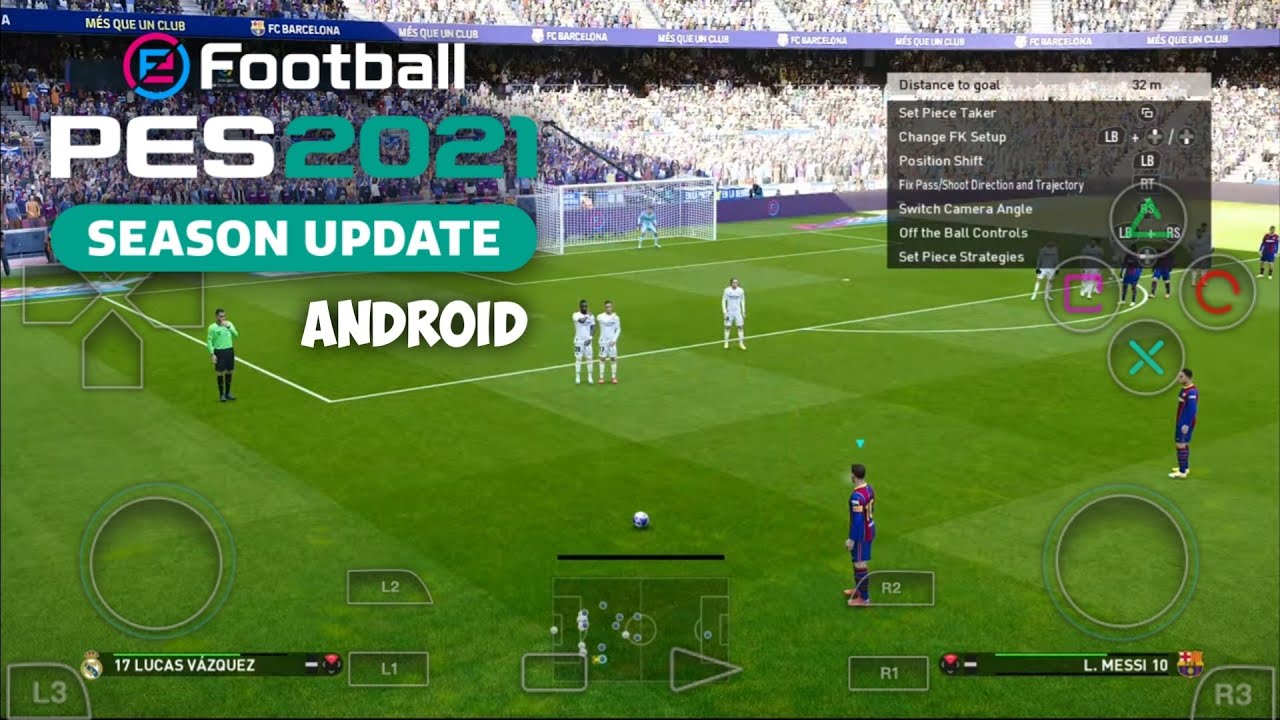 How To Play Game PES 2021 on ANDROID Using Damon PS2 Emulator