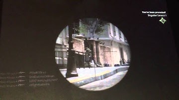 MW3 insane dragunov feed