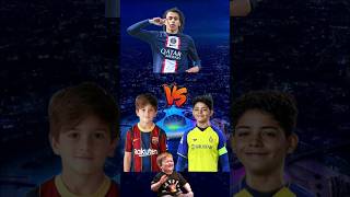 Ronaldo Jr Vs Thiago Messi Vs Ethan Mbappé Goats Of The Future