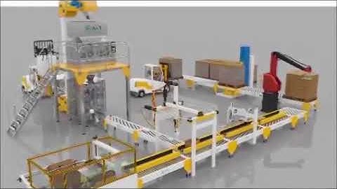 Automatic Packing and Palletizing Line - AKY Technology