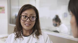 What happens to a positive cervical screening test in the lab? Pathology lab tour
