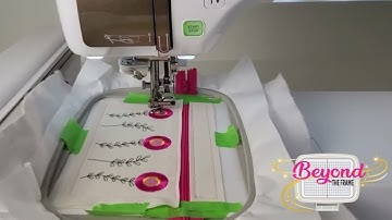 Fringed Flower Zipper Bag In The Hoop. FREE EMBROIDERY PROJECT