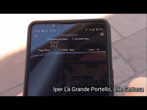 SONY XPERIA 1 III 5G NETWORK SPEED TEST | WIND TRE 5G MILANO