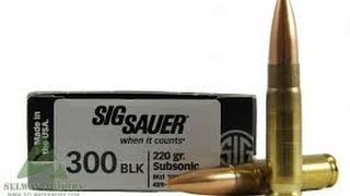Sig Sauer Elite Performance Ammunition 300 Blk Subsonice