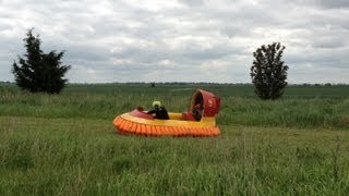 First hovercraft piloting experience