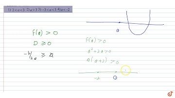 If both roots of the equation `x^2+x+a=0` exceeds 
