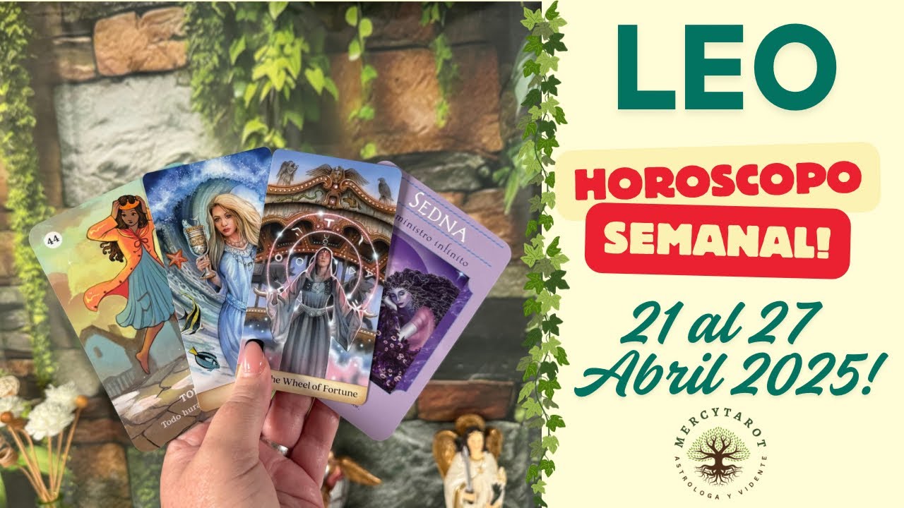 🔮Leo ♌️LA SUERTE ESTA DE TU LADO! UN PROBLEMA SE RESUELVE! EL AMOR TOCA ...