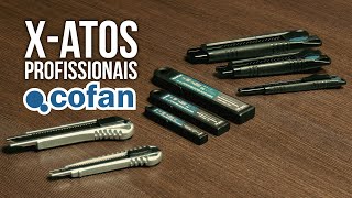 🔪 Novos X-atos profissionais Cofan | ABS e alumínio com lâmina SK2 afiada e bloqueio automático