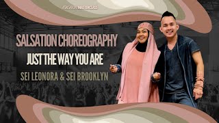 Just The Way You Are (Bachata Remix) - Salsation®️ Choreography by SEI Leonora & SEI Brooklyn