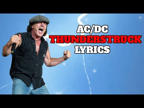 AC/DC THUNDERSTRUCK LYRICS