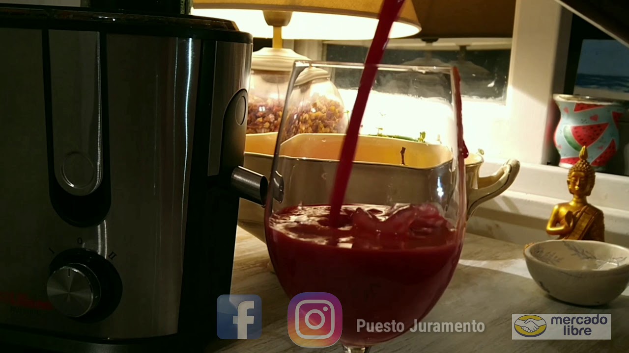 Video Unboxing , prueba de la juguera Liliana Juguera Nutrijug AJ950 -  YouTube
