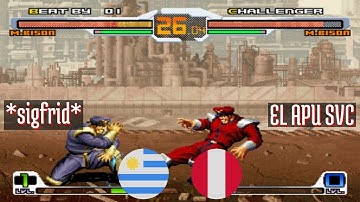 FT10 @svcsplus: *sigfrid* (UY) vs EL APU SVC (PE) [SNK vs Capcom svc Fightcade] Mar 22