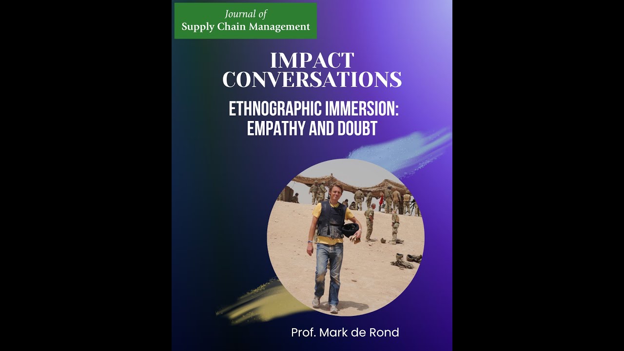 Impact Conversations - Ethnographic Immersion: Empathy and Doubt