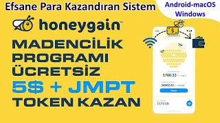 Honegain İle Bilgisayarını Açık Bırak Hem 5 Hemde Jmpt Token Kazanın