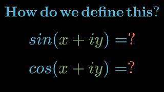 Complex Extension of the Trigonometric Functions (Animated)