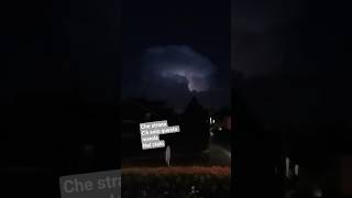 molto strano stasera il cielo!#viralvideo