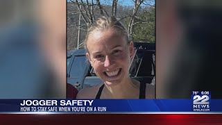 Runners give advice on how to stay safe while out exercising