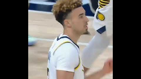 Thumbnail of Chris Duarte steals and goes for the layup, Duarte steals again and dunk!!! #shorts #nba