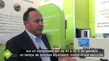 ABchimie42K UV LED and ABchimie526UV LED– Demo with LED curing