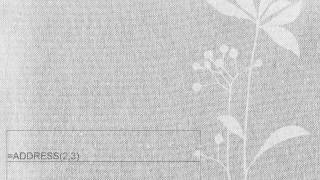 ADDRESS Function