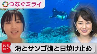 「海の日」サンゴ礁と日焼け止め【松丸友紀のつなぐミライ】（2021年7月22日）