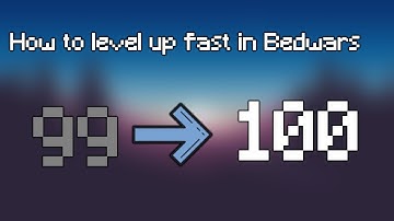 How to level up fast in Bedwars | Hypixel Bedwars
