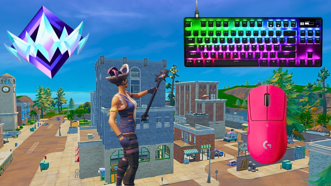 Fortnite Unreal Ranked Reload | Keyboard & Mouse Gameplay | 240 FPS  | 4K