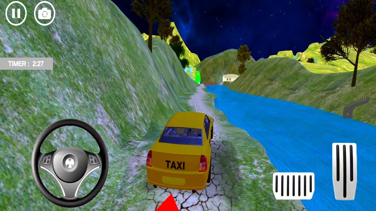 Mountain Cab Driving Duty Taxi Simulator_Taxi Driving Mountain Simulator_ Gameplay. #2